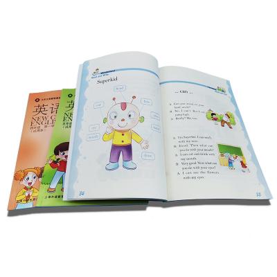 China Advertising brochure picture cartoon children cardboard books printing service custom drawing manga professional children book for sale