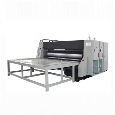 China Factory manual 3 color carton flexo printing and slotting machine for sale