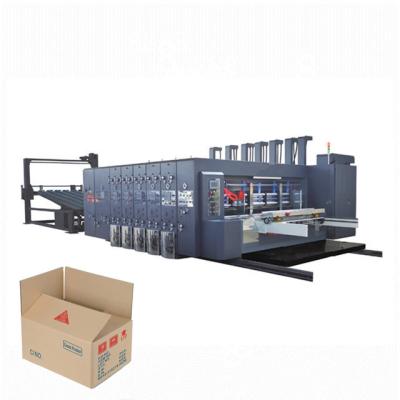 China Corrugated Cardboard Box Flexo Printing Printing Machine Offset 4 Color for sale