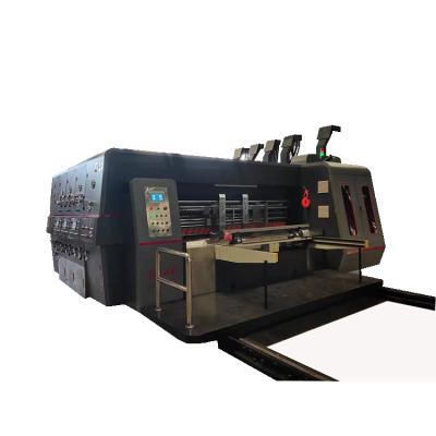 China Factory High Speed ​​Fully Automatic Cardboard Cardboard Box Flexo Printing Slotting Die Cutting Machine for sale