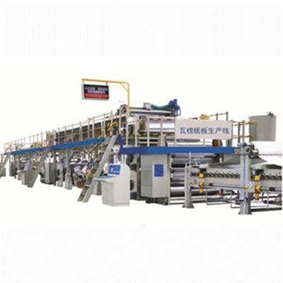 China Corrugeted Dongguang 3 ply single wall corrugated carton production line carton machine for sale