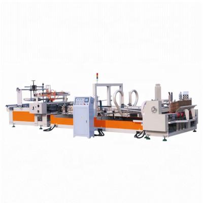 China Corrugated Cardboard Making 2400/2800mm Automatic Folder Gluer Machine For Carton Box for sale