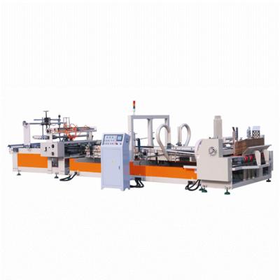 China Corrugated Cardboard Making Machine Corrugated Cardboard Gluing Automatic High Speed ​​Cardboard Folder Gluer Machine for sale