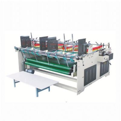 China Semi Automatic Press Type Double Piece Glue Machine Factory Press Gluing Machine for sale