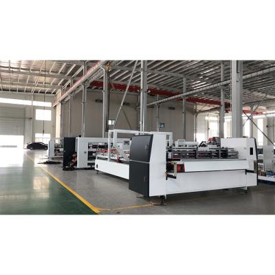 China High Speed ​​Corrugated Cardboard Production Folding Gluing Stitching Machine For Corrugated Box Forming Process for sale