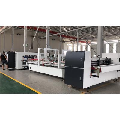 China Fully Automatic Corrugated Cardboard Production CE Folder Gluing And Stitching Machine In Hebei Dongguang for sale