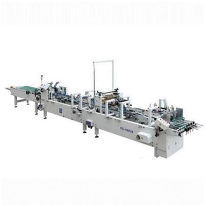 China Factory Automatic High Speed ​​Folder Gluer Machine Lock Folding Pre-Folding Bottom Box Gluing Machine for sale