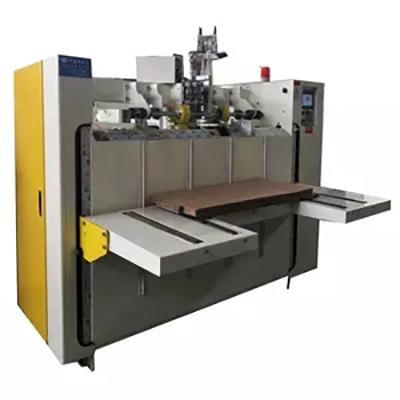 China Corrugated Cardboard Making Box Stapling Machine Carton Box Stapler Machine High Speed for sale