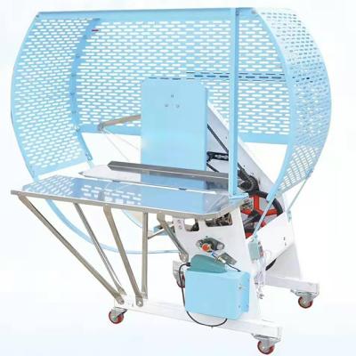 China Strapping Appliances Bundle Rope Binding Pe Tying Automatic Bundling Box Corrugated Cardboard Knot Tying Machine for sale