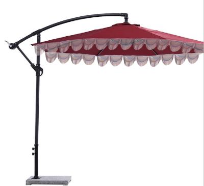 China Outdoor Furniture Banana Umbrellas In Shunyifa Factory Cheapest Sunshade Cantilever for sale