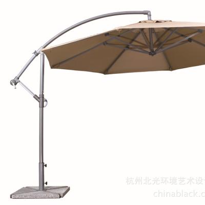 China Outdoor Furniture Steel Banana Umbrellas In Shunyifa Factory Cheapest Sunshade Cantilever for sale