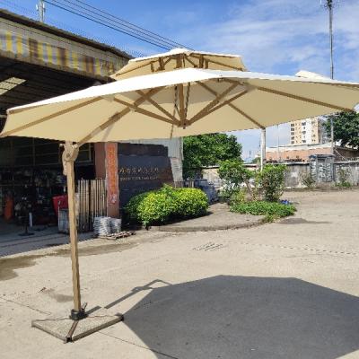 China Outdoor Furniture Model 1088 Aluminum Alloy Roma Umbrella Two Tops Cantilever Patio Yard Umbrella Parasol 3 Meter (10*10 ft) for sale