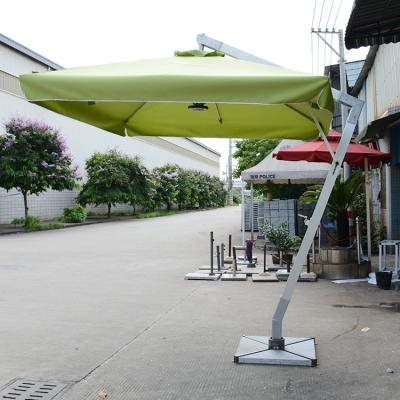 China Outdoor Furniture Our Own Manufacturer High Standard Delicate In Stock Outdoor Large Hanging Umbrella for sale