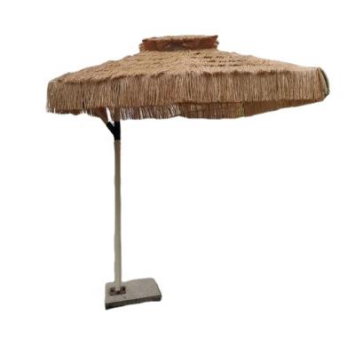 China Modern All Thatch Plastic Synthetic Umbrellas In Shunyifa Factory Cheaper Umbrella for sale