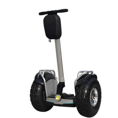 China Bluetooth Speaker+LED lights 19 inch adult electric two wheel offroad scooter with handle from direct factory with best price in market for sale