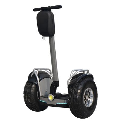 China Bluetooth Speaker+LED Lights New Angelol Fashion Police Use Patrol Use 19 Inch Fat Tire Two Wheel Electric Chariot Covered Electric Scooter for sale