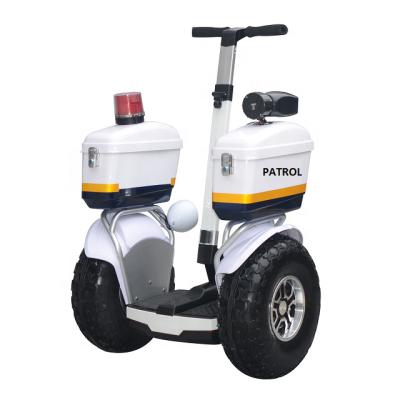 China Instant Light Patrol Two Wheel Off-Road Self Balancing Guard Electric Scooter With Factory Price Used For Patrol And Police Use for sale