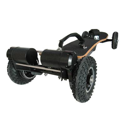 China PU polyurethane mount high power motor with factory price double longboard 45km/h high speed electric skateboard offroad electric motor for sale