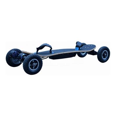 China China Supplier Wholesale Unisex Cheap Professional Complete Skateboards Offroad Electric Skateboard With Inflatable 7.8inch Wheel for sale