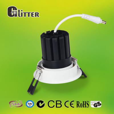 China Fuego negro ahuecado Dimmable clasificado de la luz de la MAZORCA LED abajo para el hogar en venta