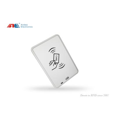 China Multiprotocol Tags Support Small Portable USB RFID Reader ISO 15693 ISO 14443A / B ISO 18000 - NFC Reader 3M3 for sale