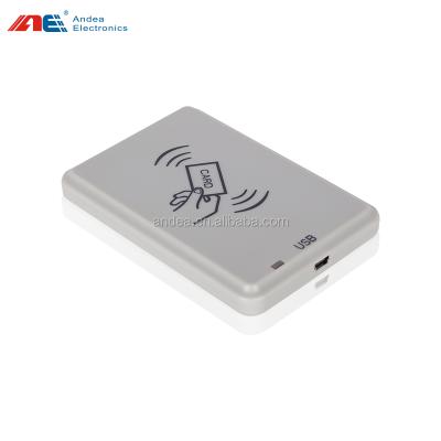 China Portable Card Transmitter ISO14443A Proximity RFID NFC Reader 13.56mhz Keyboard Emulation Output for sale