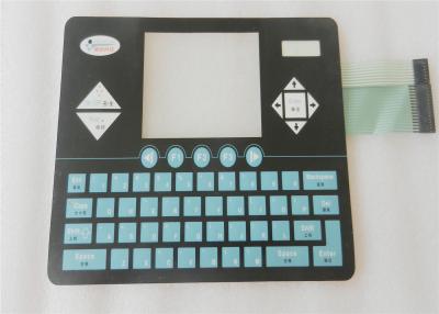 China Household Waterproof Membrane Switch Keypads WITH Colorfull LED for sale