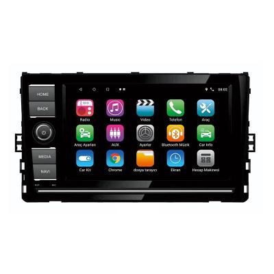 China GPS 8 Player 10.1 Inch Android Car Multimedia Player 2G GPS Navigation WIFI BT Radio Audio Stereo For VW for sale