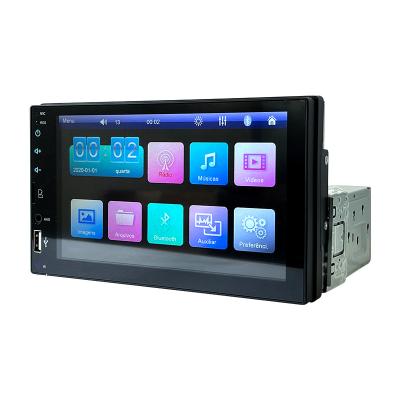 China Car Stereo Radio 1 SD FM MMC IPS Touch Screen BT USB Stereo Din 7