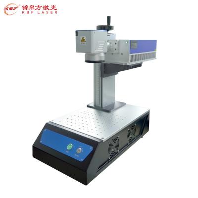 China 3W 5W Polymer Cup Bottle Code Machine 3W 5W Air Cooled Portable Desktop UV Laser Marking Machine Plastic Wine Glass Marker Price for sale