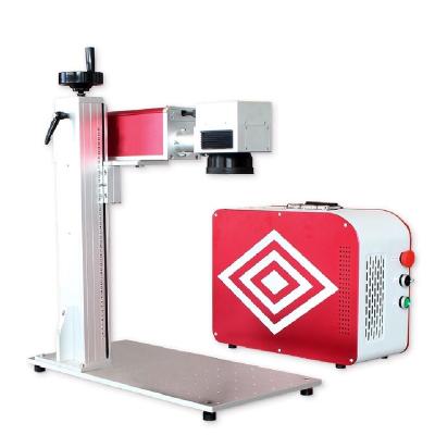 China Air Cooled Portable Jewelry 30W Fiber Laser Marking Machine / Metal Fiber Laser Marking Machine for sale