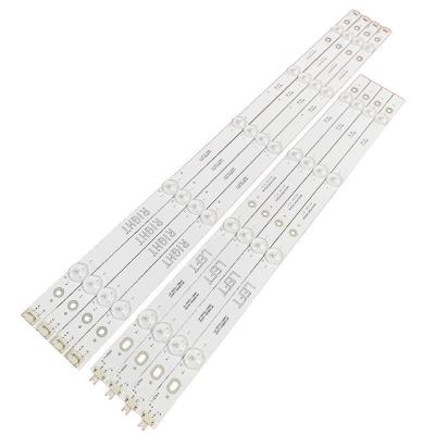 China Residential LED for 49-inch TV backlight strip for NC490DGG-AAGX1 LG 49UK6300PCD 49LG61CH-CK 49UK6200 backlight strip 4 pairs 9 lights for sale