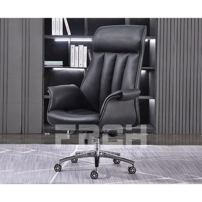 China (Size) Modern Luxury Ergonomic Adjustable Office Furniture Chair Swivel Executive Office Chair for sale