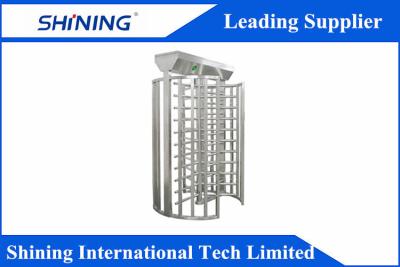 China 600mm Width Electrical Full Height Turnstile Gate With Auto-Reposition Function for sale