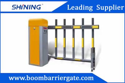 China 6S 220v Smart Traffic Barrier Gate , Retractable Paking Boom Barriers for sale