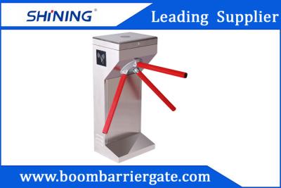 China CE Steel Security Entrance Control Turnstile Gate With Tubular Drop Arm for sale