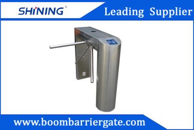 China NO / NC 304 Stainless Steel Tripod Turnstile Gate For Indoor Office Building for sale