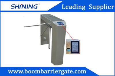 China AC Remote Cotrol LED Automatic Turnstile Gate With Fingerprint Reader for sale