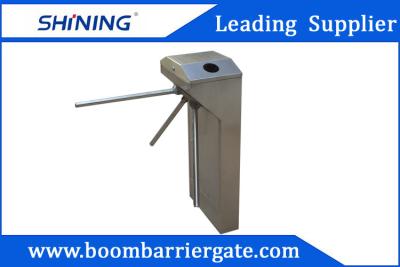 China 30 Persons / Min Swing Arm Tripod Turnstile Gate With Direction LED Light Sign for sale