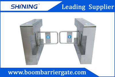 China 1.5mm Steel High Speed Gate / Swing Barrier Gate For Biometric Access Control for sale