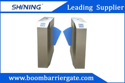 China IP54 1.2m Waterproof Indoor Flap Barrier Gate For Subway Ticketing System for sale