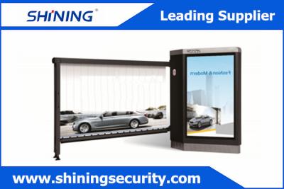 China IP54 Approved Advertising Barriers Outdoor Windproof Parking Barrier Gate for sale