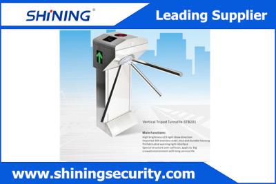 China Access Control Tripod Waist High Turnstile Security Systems With Manual Button for sale