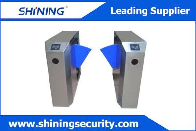 China Fast Speed Security Flap Barrier Gate Anti - Cold With Magnetic Card Control for sale