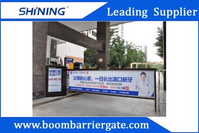 China 30m Remote Control Advertising Access Control Barriers And Gates With LED Light for sale