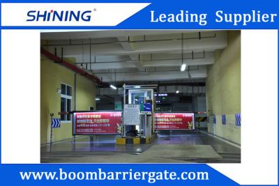 China Waterproof Parking Lot Boom Advertising Barriers Durable For Outdoor for sale