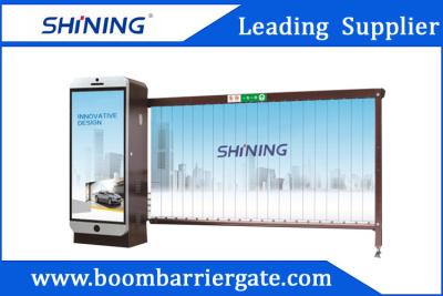 China Smart RFID Reader Entrence Advertising Barriers 3.2m With CE Certificated for sale