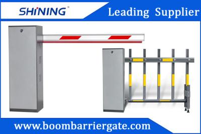 China 3-6m Remote Control Boom Barrier Gate 60 W Car Park Boom Gates With Safety Sensor for sale