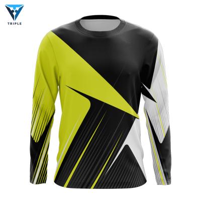 China 100% Polyester Sublimation Digital Printing Anti-UV Racing Shirt Breathable Quick Dry Off-Road Motorcycle Racing Tank Top for sale