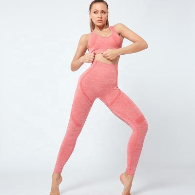 China Breathable Two Piece Suits Multicolor Women Girls Yoga Set Custom Sport Yoga Set Yoga 2021 for sale